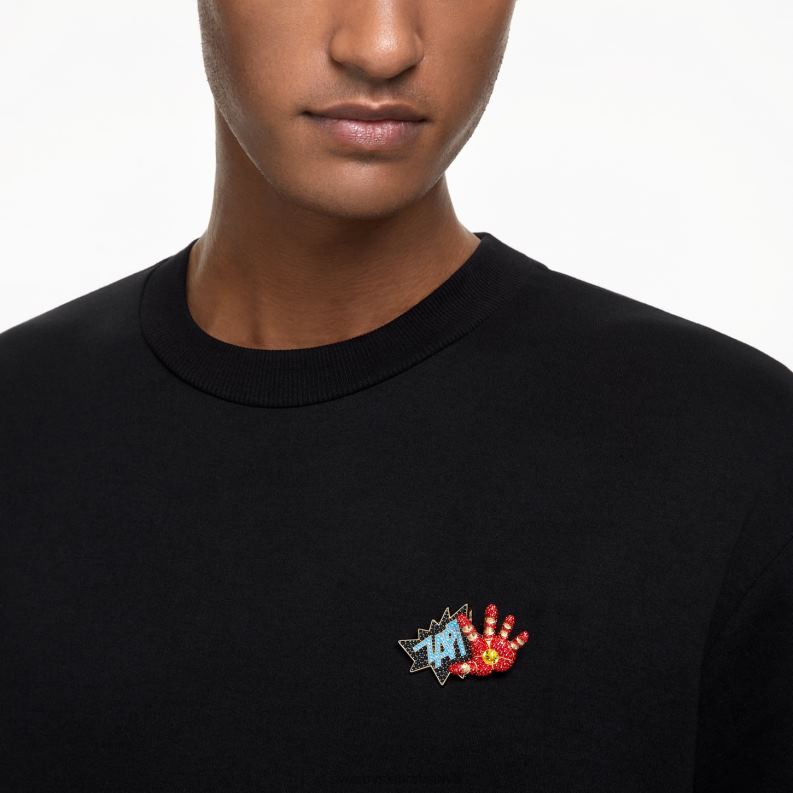 marvel iron man prívesok a brošňa viacfarebné, pozlátené B8ZNT223 Swarovski šperky