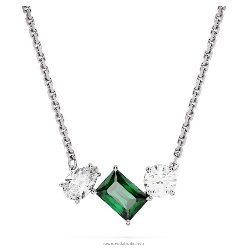 mesmera prívesok zmiešané rezy, zelené, rhodiované B8ZNT275 Swarovski šperky