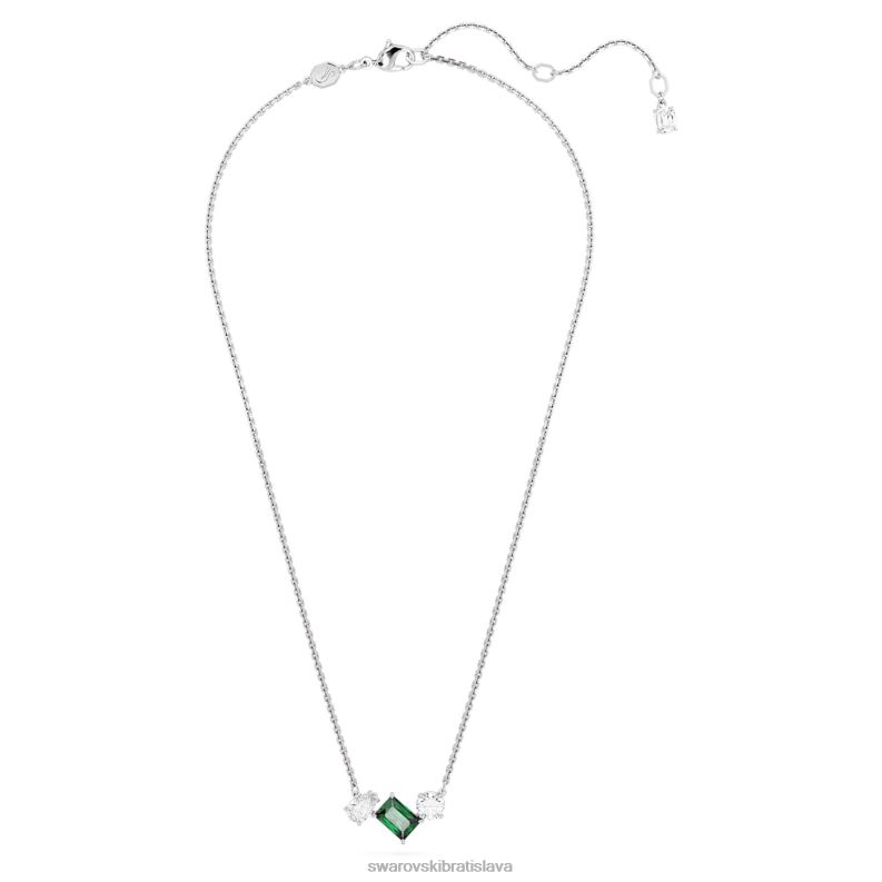 mesmera prívesok zmiešané rezy, zelené, rhodiované B8ZNT275 Swarovski šperky