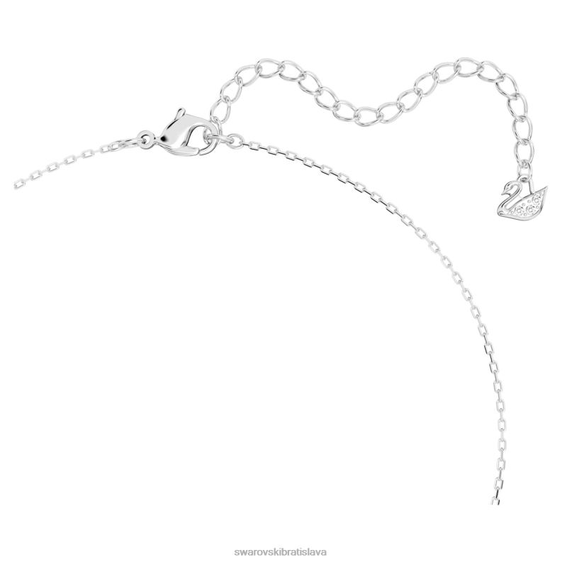 prilákať prívesok zmiešané rezy, klaster, biela, rhodiované B8ZNT297 Swarovski šperky