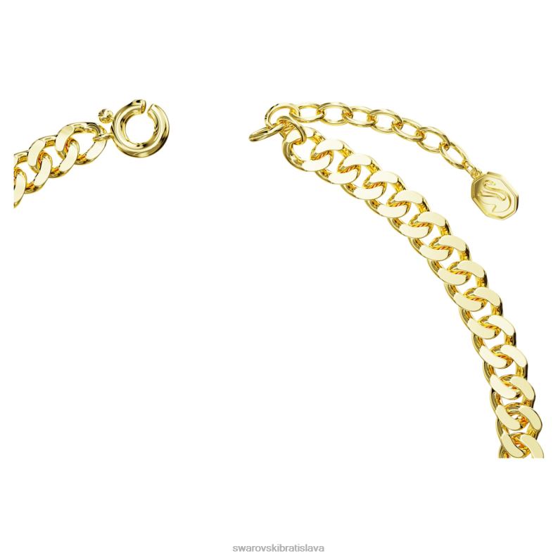 chrómový tlmič zmiešané strihy, viacfarebné, pozlátené B8ZNT366 Swarovski šperky