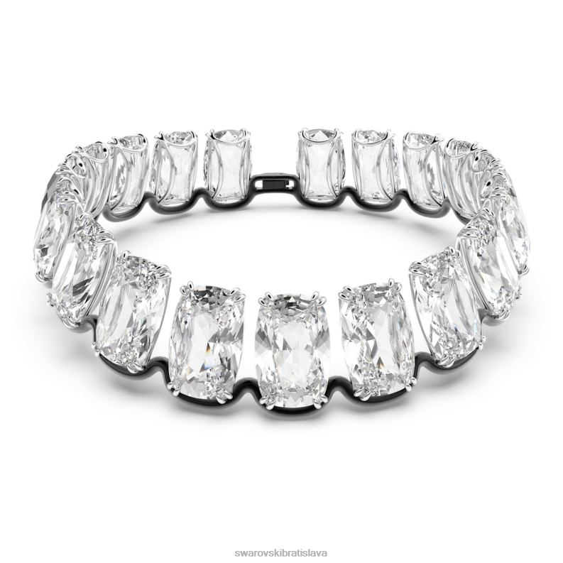 tlmič harmónie nadrozmerné plávajúce kryštály, biela, povrchová úprava zmiešaný kov B8ZNT347 Swarovski šperky