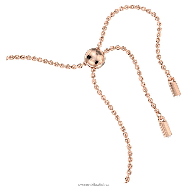emily náramok zmiešané okrúhle strihy, ružové, pozlátené ružovým zlatom B8ZNT478 Swarovski šperky