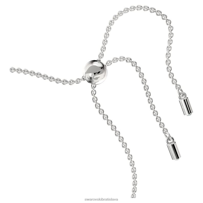 náramok exalta okrúhly výbrus, modrá, rhodiovaná B8ZNT539 Swarovski šperky