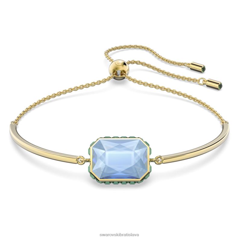 orbita náramok osemhranný výbrus, viacfarebný, pozlátený B8ZNT496 Swarovski šperky