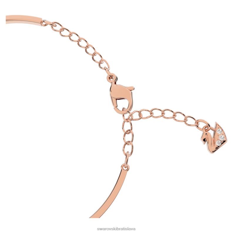symbolický náramok zlé oko, modrá, zmiešaná kovová povrchová úprava B8ZNT590 Swarovski šperky