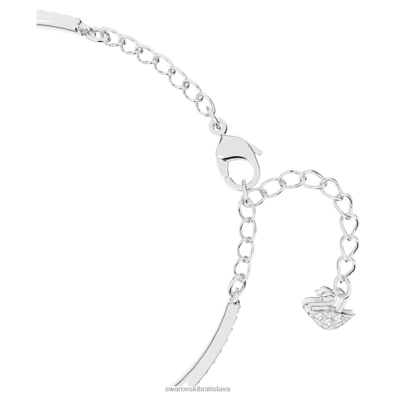 večný kvetinový náramok kvetina, viacfarebná, povrchová úprava zmiešaný kov B8ZNT629 Swarovski šperky