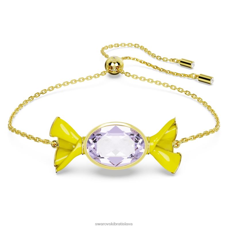 dulcisový náramok cukríkové, viacfarebné, pozlátené B8ZNT471 Swarovski šperky