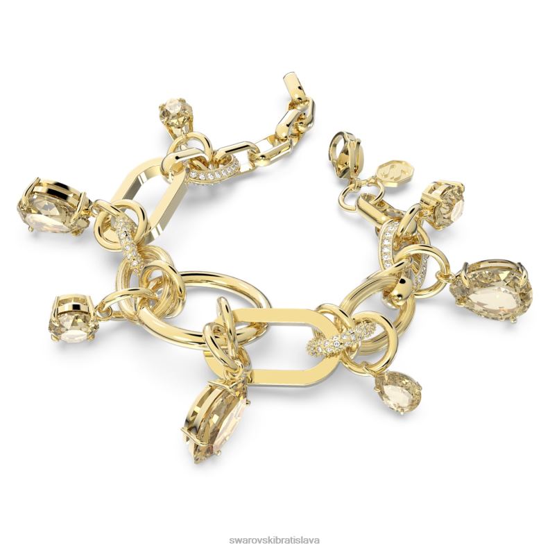 imber náramok hnedá, pozlátená B8ZNT473 Swarovski šperky