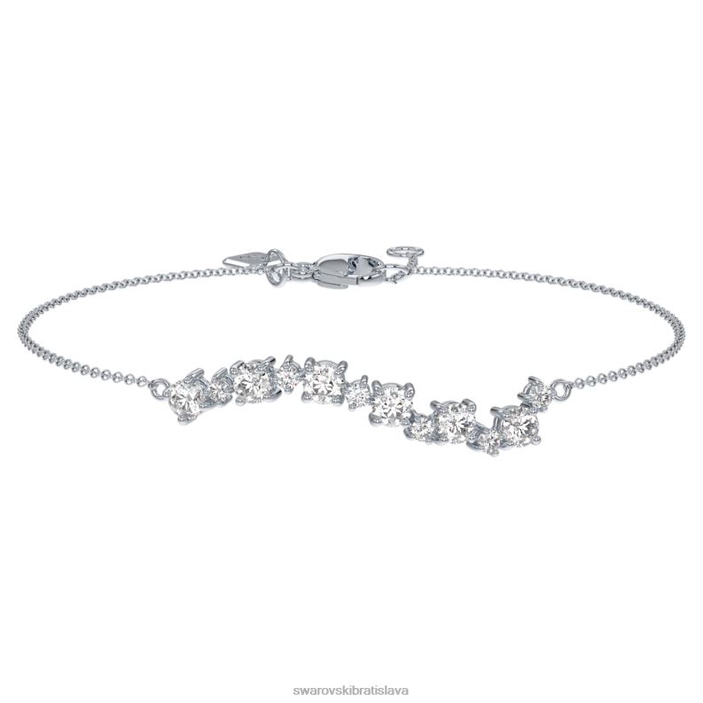 intímny náramok 14k biele zlato B8ZNT437 Swarovski šperky