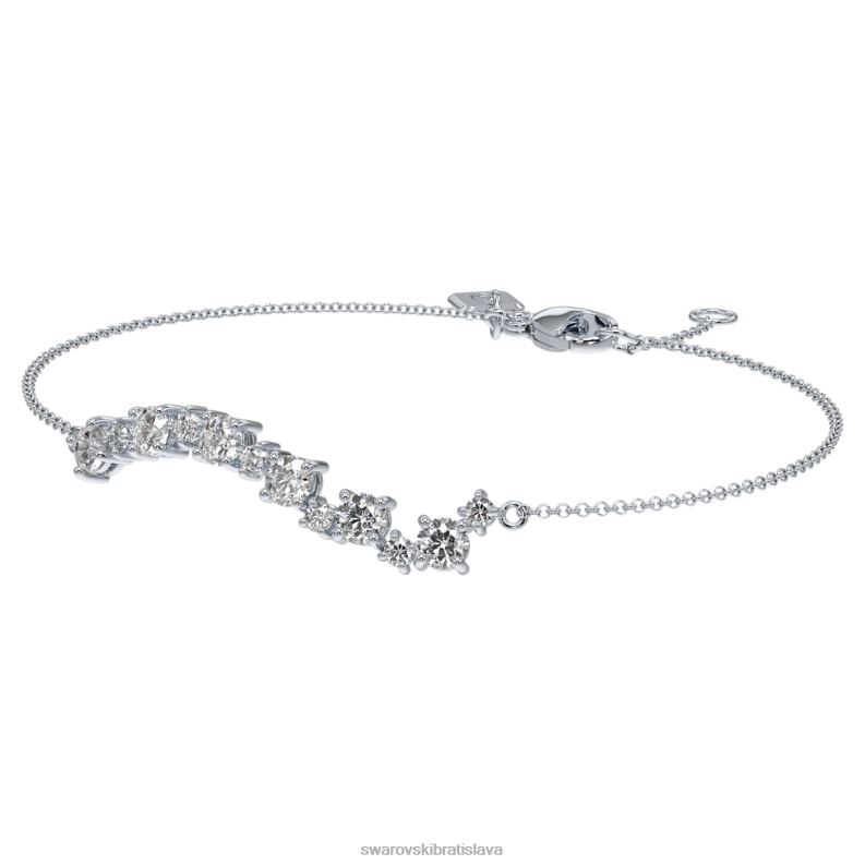 intímny náramok 14k biele zlato B8ZNT437 Swarovski šperky