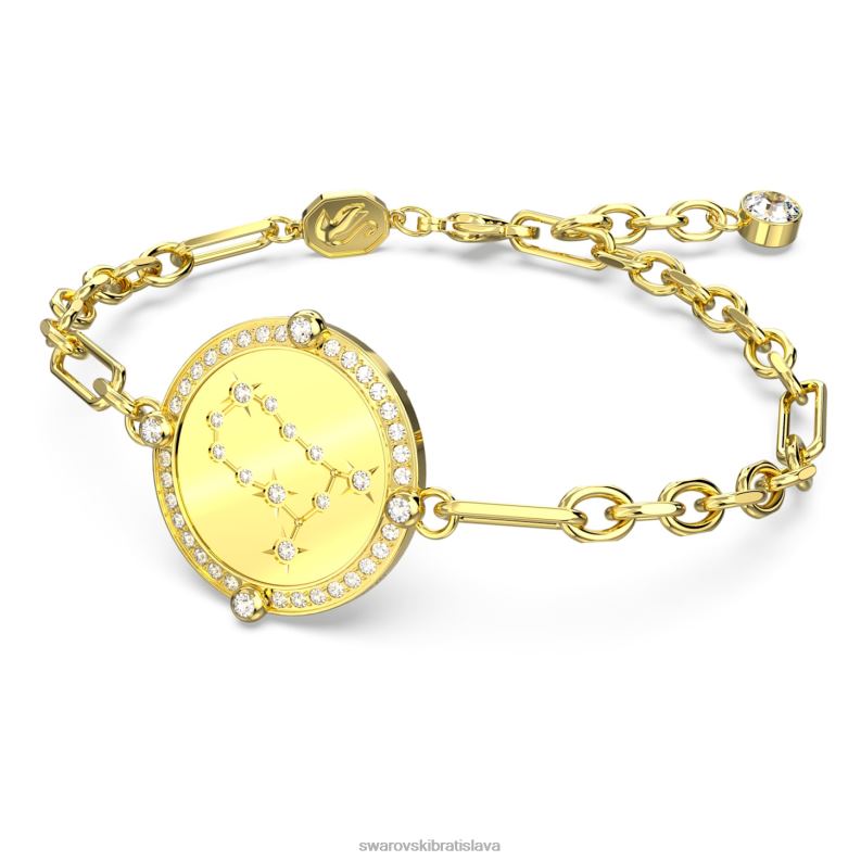 náramok zverokruhu gemini, zlatý tón, pozlátený B8ZNT439 Swarovski šperky