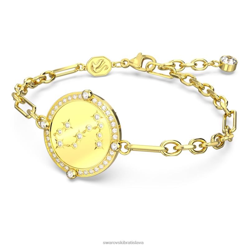 náramok zverokruhu škorpión, zlatý tón, pozlátený B8ZNT436 Swarovski šperky