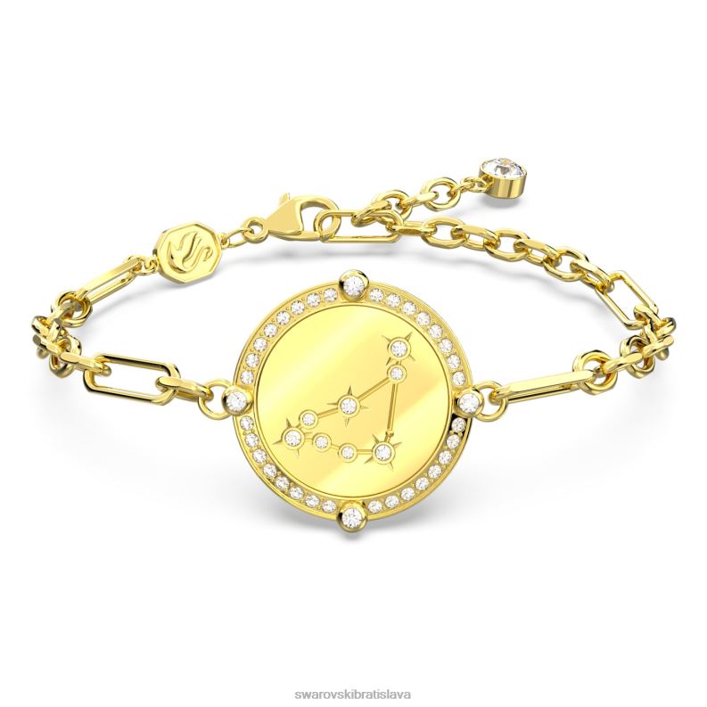 náramok zverokruhu kozorožec, zlatý tón, pozlátený B8ZNT466 Swarovski šperky