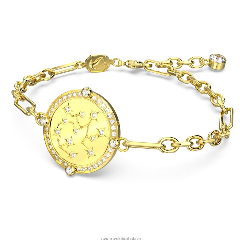 náramok zverokruhu strelec, zlatý tón, pozlátený B8ZNT452 Swarovski šperky