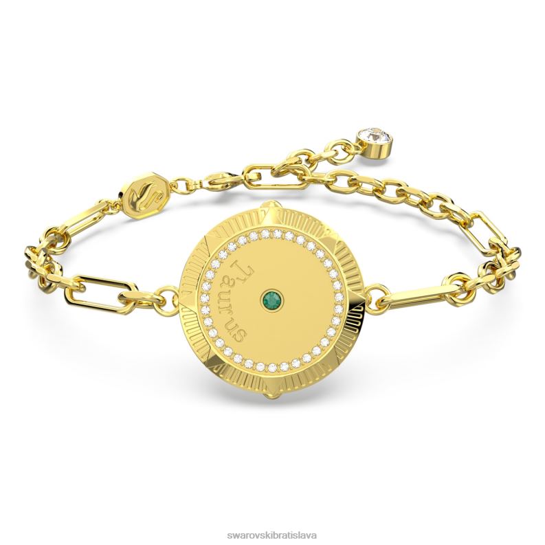 náramok zverokruhu taurus, zlatý tón, pozlátený B8ZNT444 Swarovski šperky