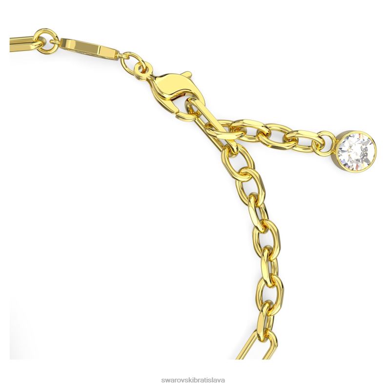 náramok zverokruhu vodnár, zlatý tón, pozlátený B8ZNT449 Swarovski šperky