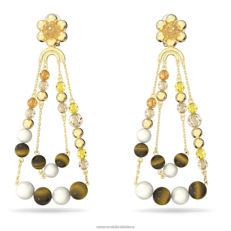 somnia visiace náušnice luster, viacfarebný, pozlátený B8ZNT823 Swarovski šperky