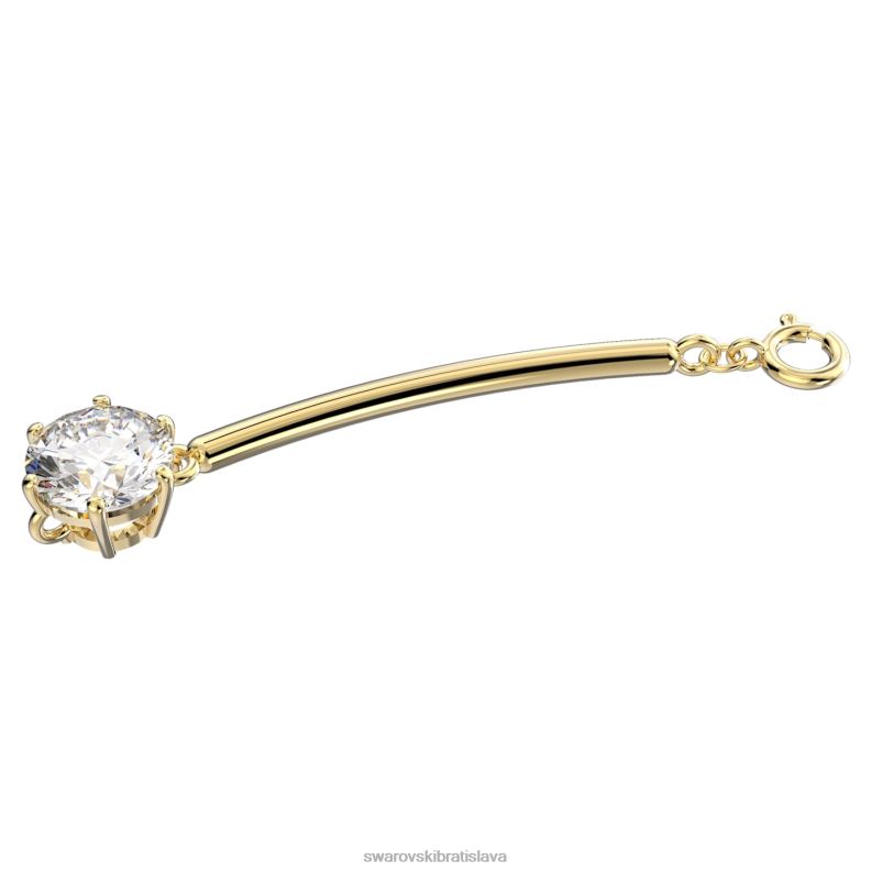 constella extender okrúhly výbrus, biely, pozlátený B8ZNT1108 Swarovski šperky