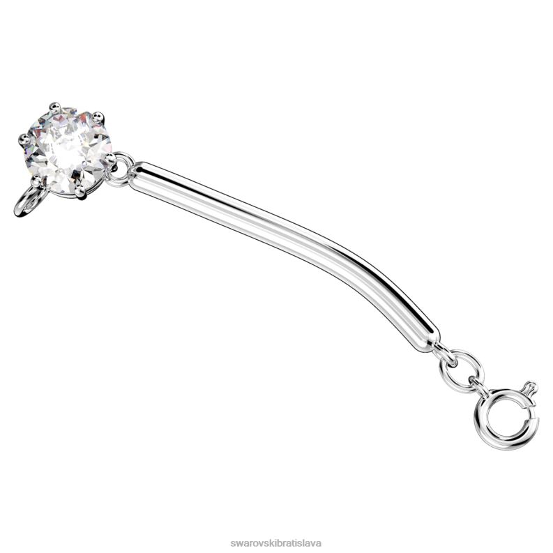constella extender okrúhly výbrus, biely, rhodiovaný B8ZNT1122 Swarovski šperky