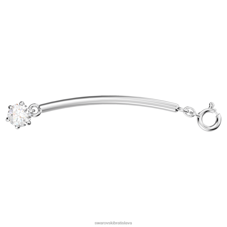 constella extender okrúhly výbrus, biely, rhodiovaný B8ZNT1124 Swarovski šperky