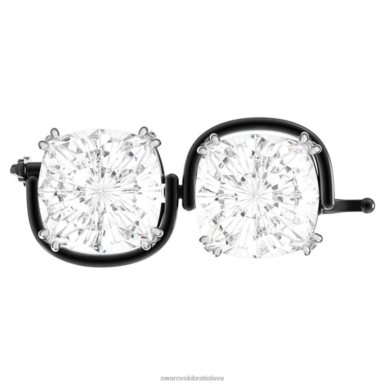 predlžovač harmónie vankúšový strih, biela, povrchová úprava zmiešaný kov B8ZNT1109 Swarovski šperky