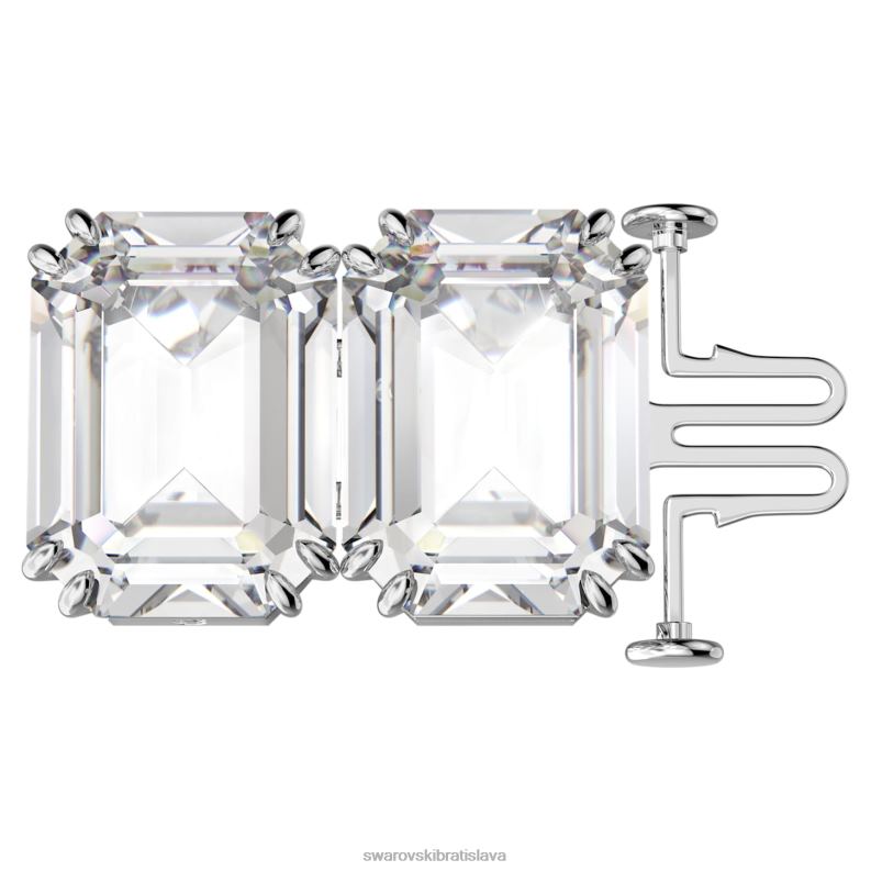 predlžovač tisícročí osemhranný výbrus, biely, rhodiovaný B8ZNT1119 Swarovski šperky