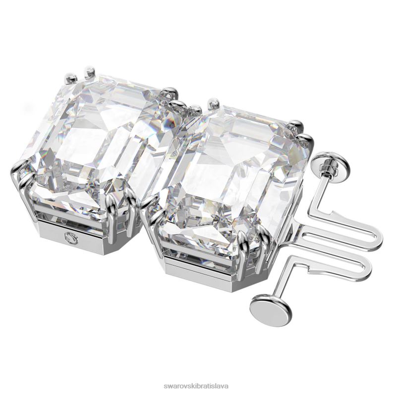 predlžovač tisícročí osemhranný výbrus, biely, rhodiovaný B8ZNT1119 Swarovski šperky