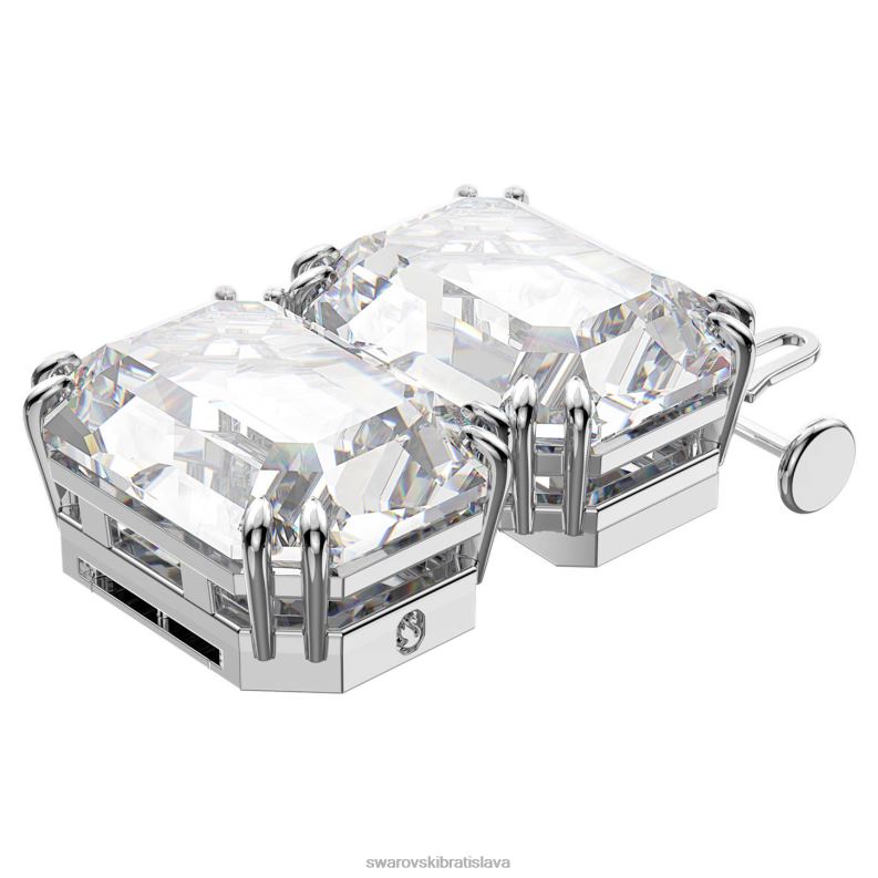 predlžovač tisícročí osemhranný výbrus, biely, rhodiovaný B8ZNT1119 Swarovski šperky