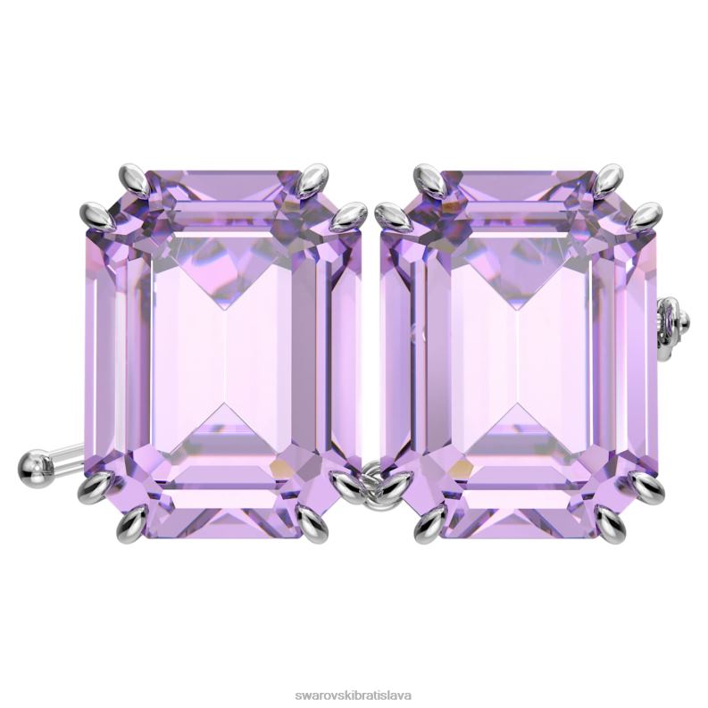 predlžovač tisícročí osemhranný výbrus, fialový, rhodiovaný B8ZNT1133 Swarovski šperky