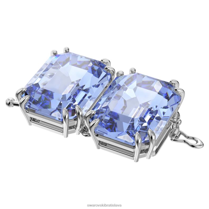 predlžovač tisícročí osemhranný výbrus, modrý, rhodiovaný B8ZNT1126 Swarovski šperky