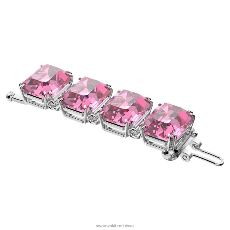 predlžovač tisícročí osemhranný výbrus, ružový, rhodiovaný B8ZNT1114 Swarovski šperky