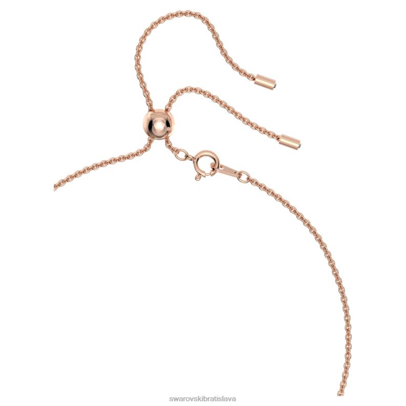 alea set viacfarebné, pozlátené ružovým zlatom B8ZNT396 Swarovski šperky