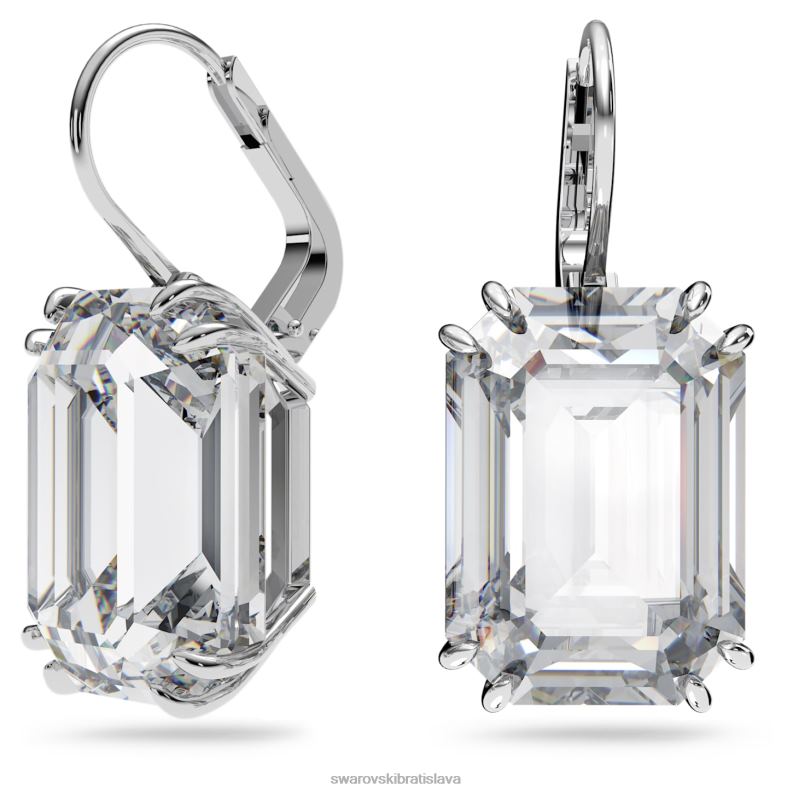 set tisícročí zmiešané rezy, biele, rhodiované B8ZNT378 Swarovski šperky