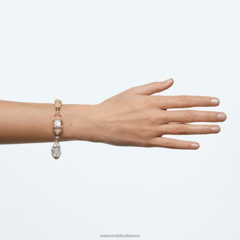 somnia set biela, pozlátená B8ZNT382 Swarovski šperky