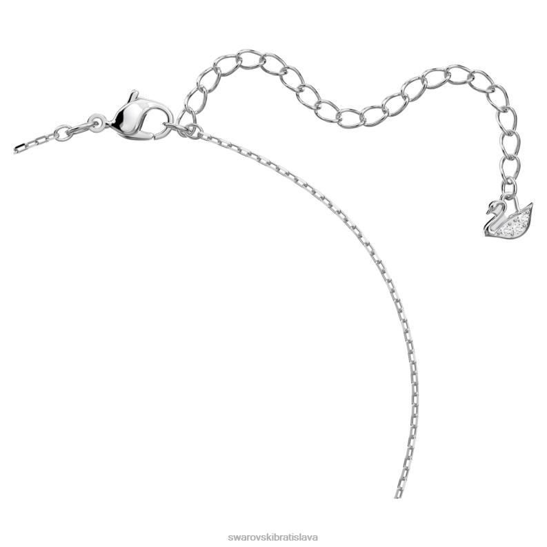 šumivý tanečný set okrúhly výbrus, modrá, rhodiovaná B8ZNT374 Swarovski šperky