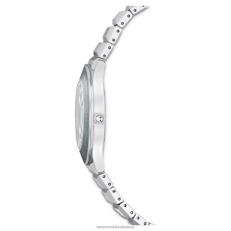 37mm hodinky švajčiarska výroba, kovový náramok, strieborný tón, nehrdzavejúca oceľ B8ZNT1221 Swarovski príslušenstvo - Image 7