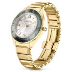 37mm hodinky švajčiarska výroba, kovový náramok, zlatý tón, zlatá povrchová úprava B8ZNT1145 Swarovski príslušenstvo - Image 3