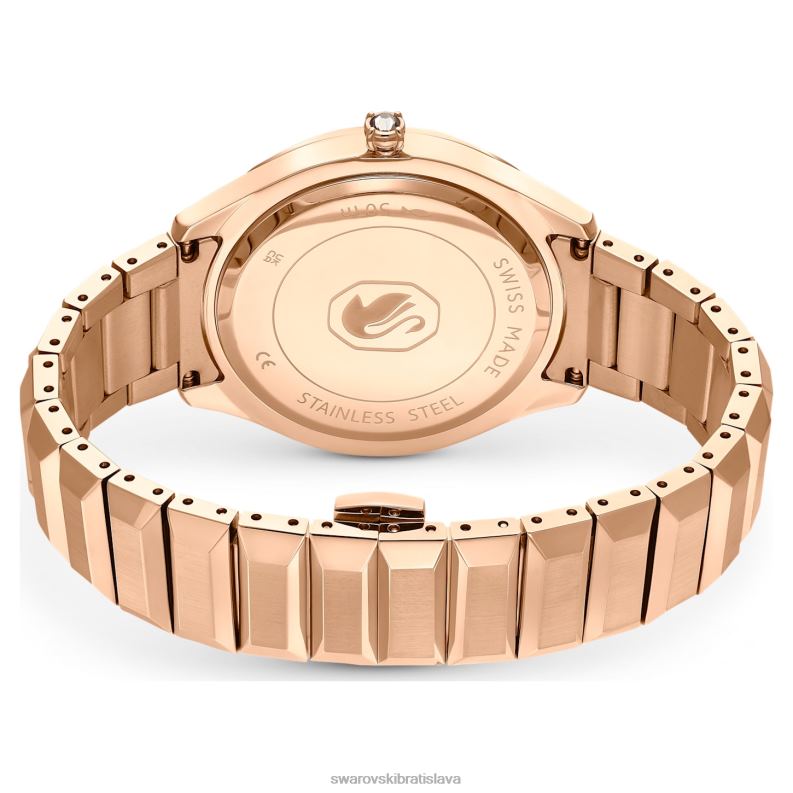 37mm hodinky švajčiarsky kovový náramok, čierny, povrchová úprava ružové zlato B8ZNT1193 Swarovski príslušenstvo - Image 4