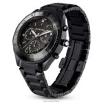 39 mm hodinky švajčiarska výroba, kovový náramok, čierny, čierny povrch B8ZNT1239 Swarovski príslušenstvo - Image 3