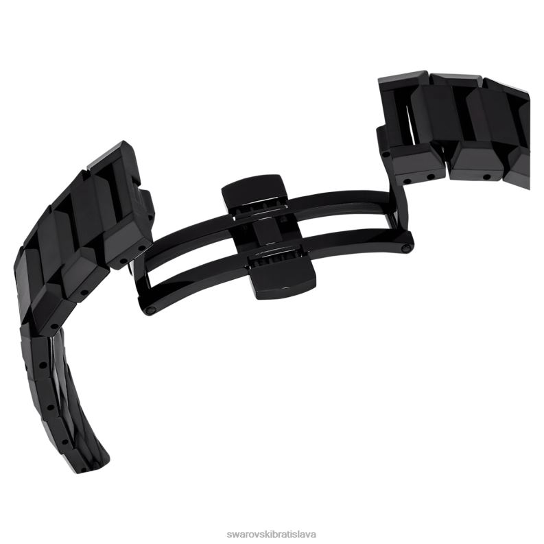 39 mm hodinky švajčiarska výroba, kovový náramok, čierny, čierny povrch B8ZNT1239 Swarovski príslušenstvo - Image 7