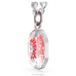 alea náhrdelník červená, rhodiovaná B8ZNT128 Swarovski šperky - Image 5
