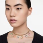 alea náhrdelník viacfarebné, pozlátené B8ZNT105 Swarovski šperky - Image 2