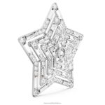 brošňa stella hviezda, biela, rhodiovaná B8ZNT1099 Swarovski príslušenstvo - Image 4