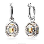 chroma padacie náušnice osemhranný výbrus, viacfarebný, rhodiovaný B8ZNT767 Swarovski šperky - Image 5