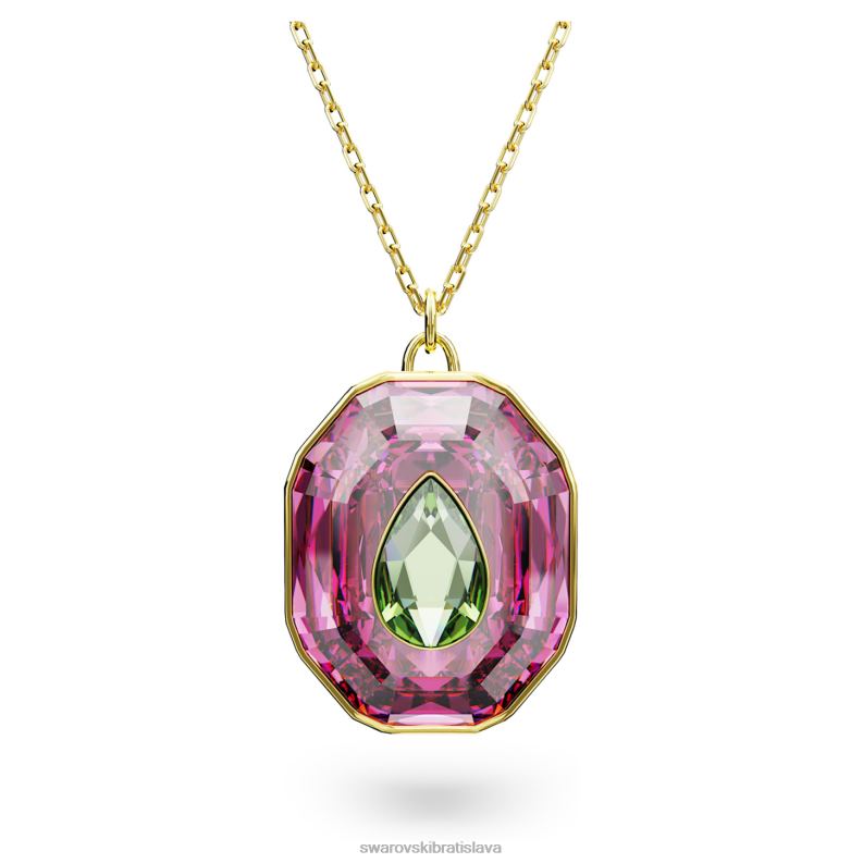 chroma_privesok_zmiesane_strihy_viacfarebne_pozlatene_b8znt327_swarovski_sperky.jpg chroma prívesok zmiešané strihy, viacfarebné, pozlátené B8ZNT327 Swarovski šperky - Image 1