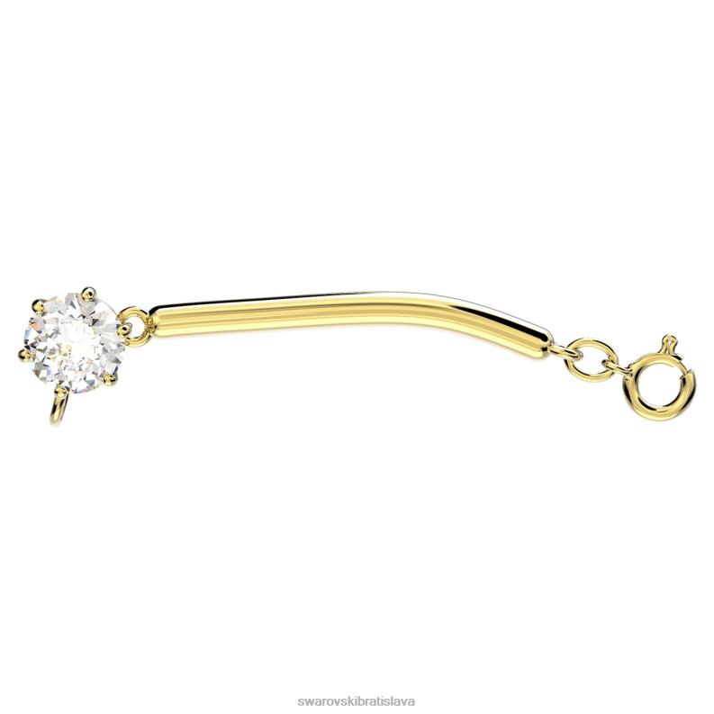 constella_extender_okruhly_vybrus_biely_pozlateny_b8znt1127_swarovski_sperky.jpg constella extender okrúhly výbrus, biely, pozlátený B8ZNT1127 Swarovski šperky - Image 1