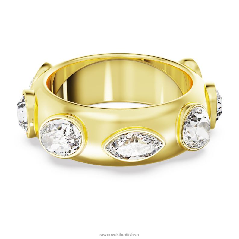 dextera_kruzok_zmiesane_strihy_biele_pozlatene_b8znt1021_swarovski_sperky.jpg dextera krúžok zmiešané strihy, biele, pozlátené B8ZNT1021 Swarovski šperky - Image 1