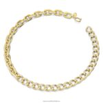 dextera náhrdelník zmiešané články, biele, pozlátené B8ZNT68 Swarovski šperky - Image 3