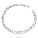dextera náhrdelník zmiešané články, biele, rhodiované B8ZNT64 Swarovski šperky - Image 3